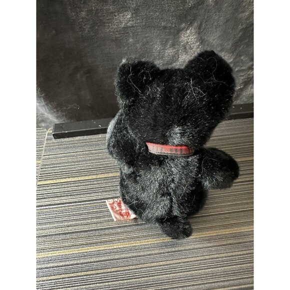 Russ Toys Russ Berrie Shadow Black Scottie Dog Stuffed Animal Plush